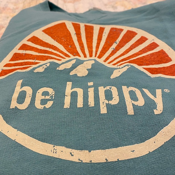 be hippy crewneck sweatshirt - Picture 3 of 5